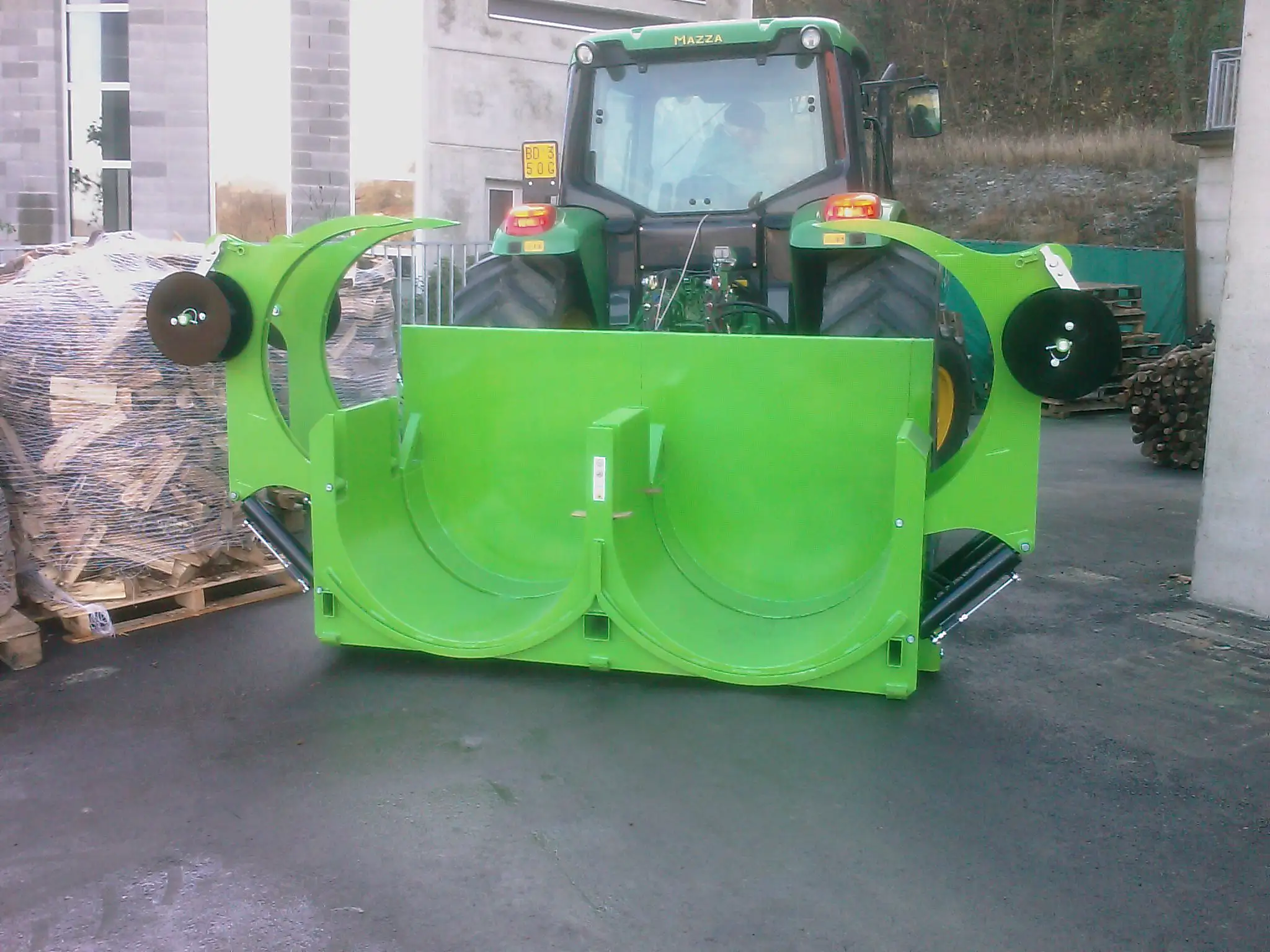 HLB2 Fascinatrice doppia per tronchi DMS attrezzature forestali