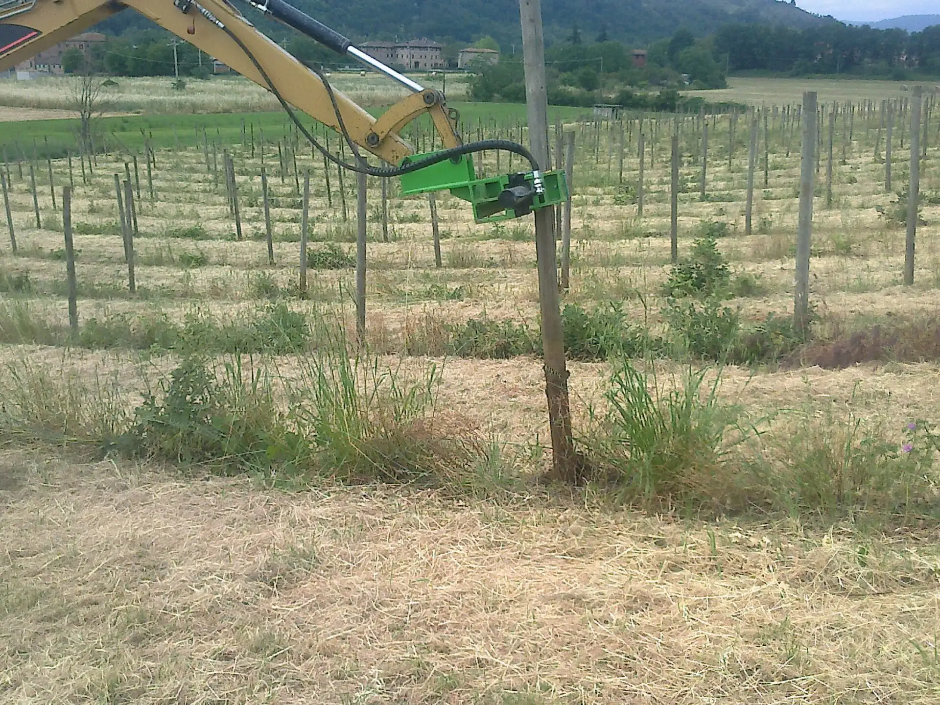 HPCL pinza selezionatrice al lavoro